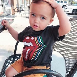 Toddler Rolling Stones Tee